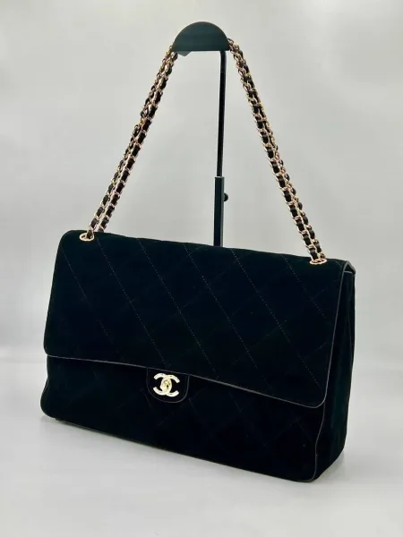 Сумка CHANEL из натуральной замши — фото 5