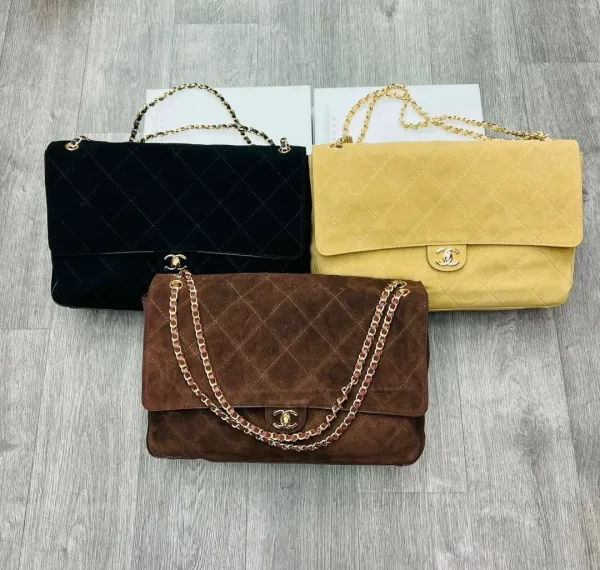 Сумка CHANEL из натуральной замши — фото 10