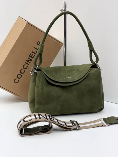 Рюкзак COCCINELLE, кожа — фото 1