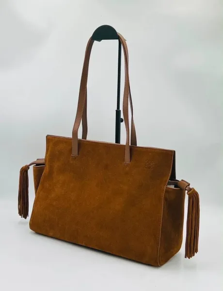 Сумка LOEWE из натуральной замши — фото 2