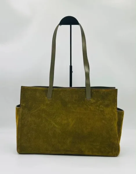 Сумка LOEWE из натуральной замши — фото 13