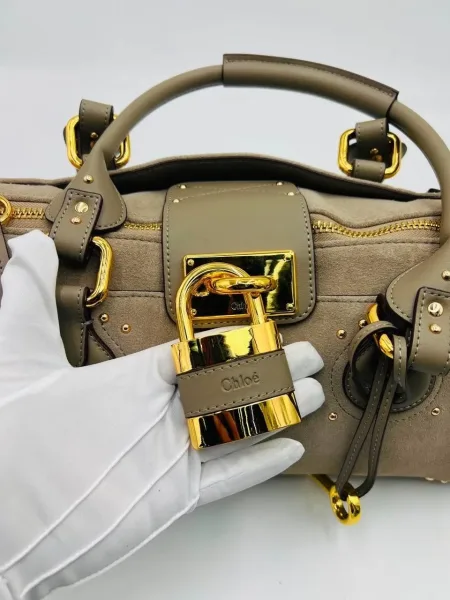 Сумка CHLOE из натуральной замши — фото 8