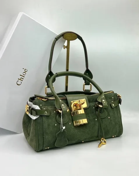 Сумка CHLOE из натуральной замши — фото 10