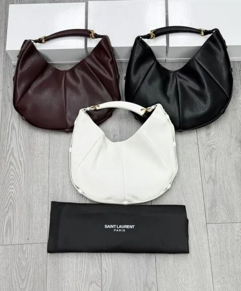 Сумка Saint Laurent кожа — фото 9