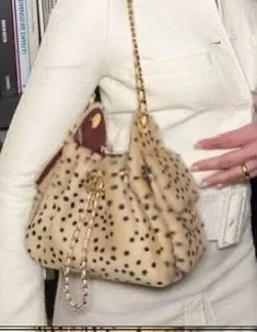 Сумка Chanel кожа мех натуральный — фото 2
