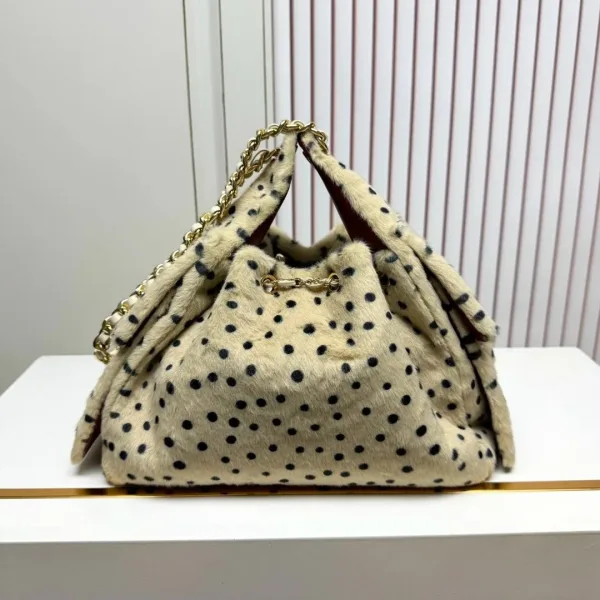 Сумка Chanel кожа мех натуральный — фото 7