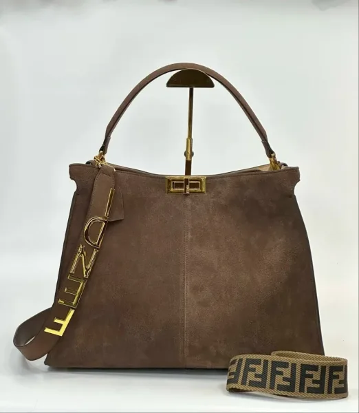Сумка Fendi Picabo из натуральной замши — фото 8