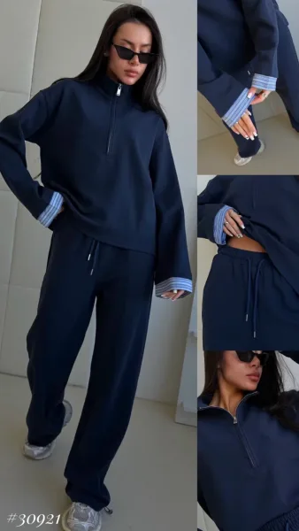 Костюм в стиле casual/sport из 100 хлопка — фото 1