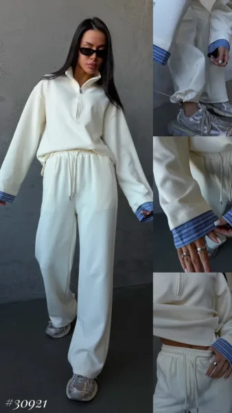 Костюм в стиле casual/sport из 100 хлопка — фото 4