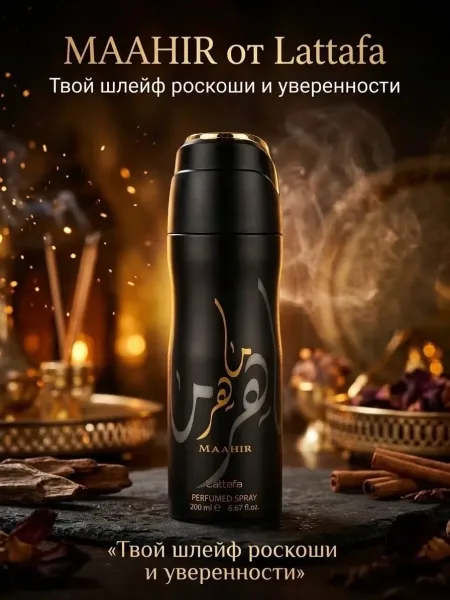 Парфюмированный дезодорант спрей для мужчин и женщин от Lattafa perfumes — фото 7