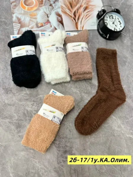 Носки женские из норки — фото 1