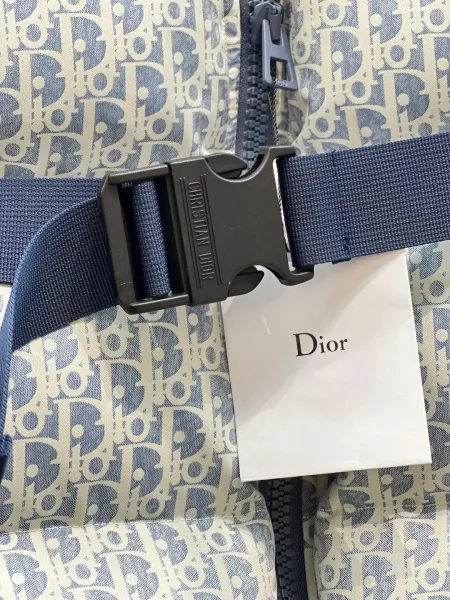 Пуховый жилет с узором Dior — фото 10