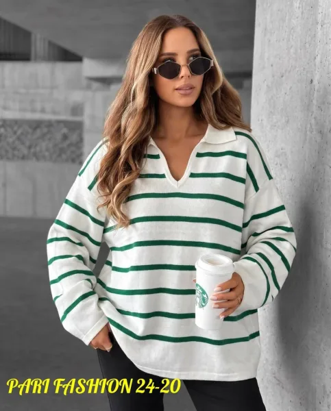 Свитер polo из натурального кашемира — фото 5