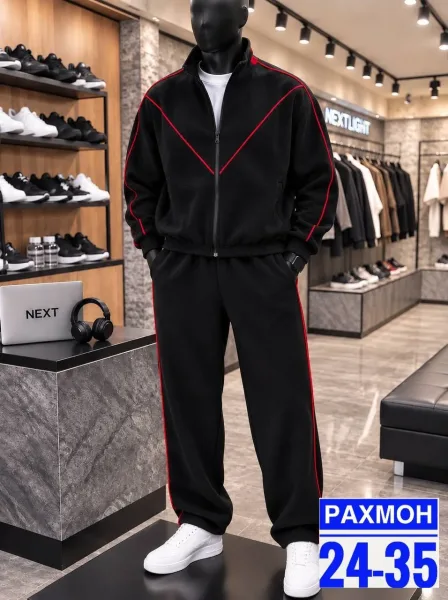 Костюм мужской из двухстороннего мелкого флиса — фото 2