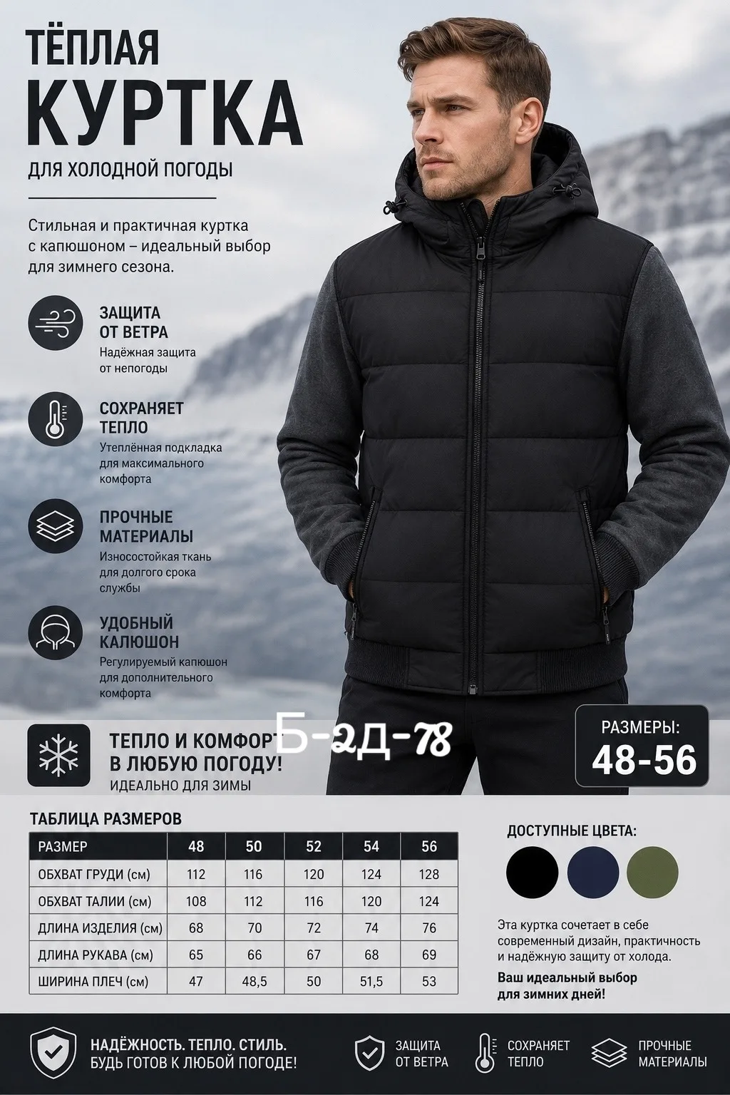 Куртка мужская — фото 2