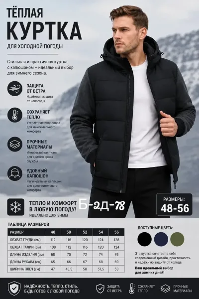 Куртка мужская — фото 1
