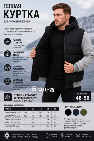 Куртка мужская — фото 3