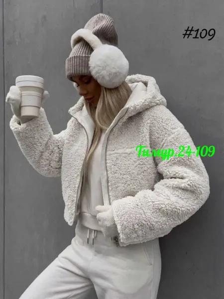 Куртка из ткани Барашек — фото 2