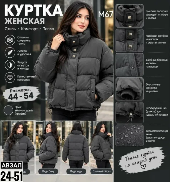 Стильная, тёплая и удобная куртка на каждый день — фото 2