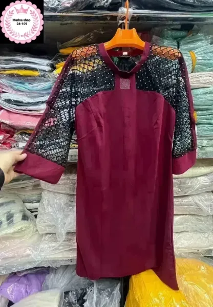 Платье из крепунта — фото 4