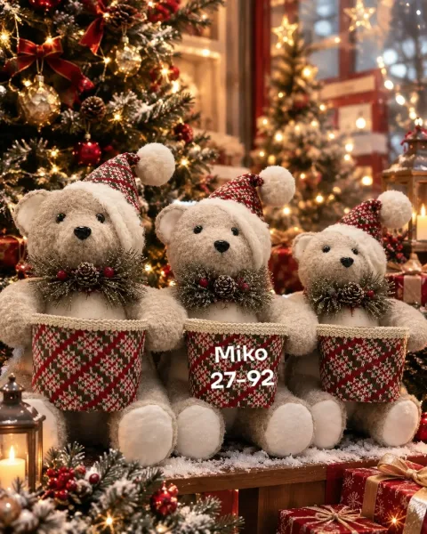 Подарите сказку с нашими новогодними мишками — фото 4