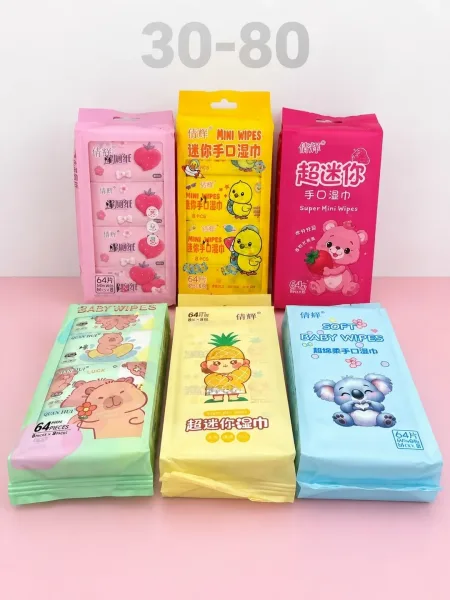 Мини-влажные салфетки для детей — фото 2