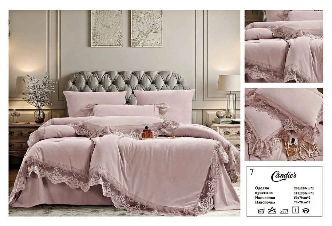 Комплект постельного белья, хлопок — фото 2