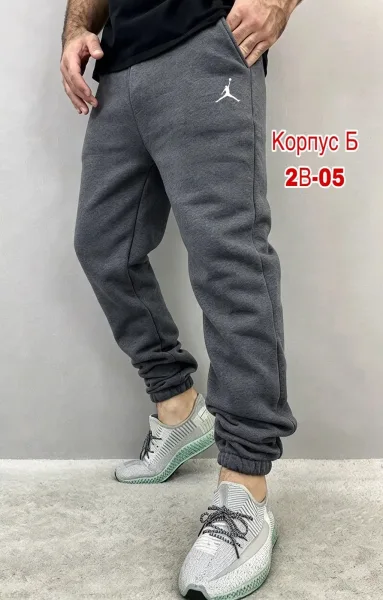 Теплые брюки из ткани с начесом, подходят для прохладной погоды — фото 8