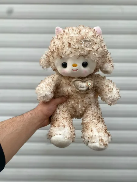 Мягкая игрушка кучерявый Овечка — фото 7