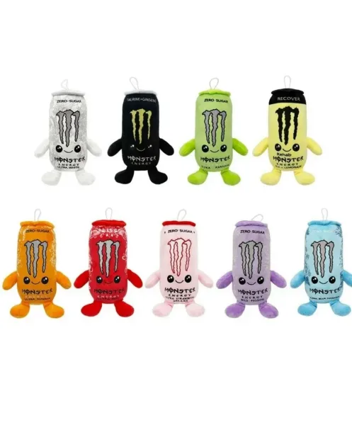 Мягкая игрушка Monster Energy, плюшевая банка — фото 3