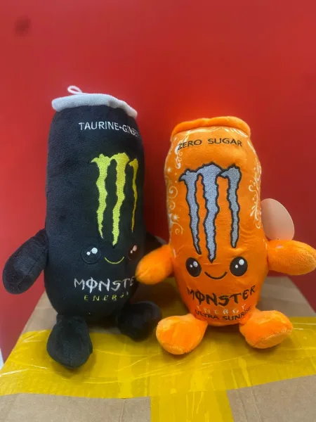 Мягкая игрушка Monster Energy, плюшевая банка — фото 6