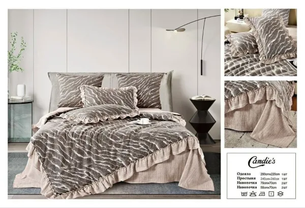 Комплект постельного белья, сатин — фото 8