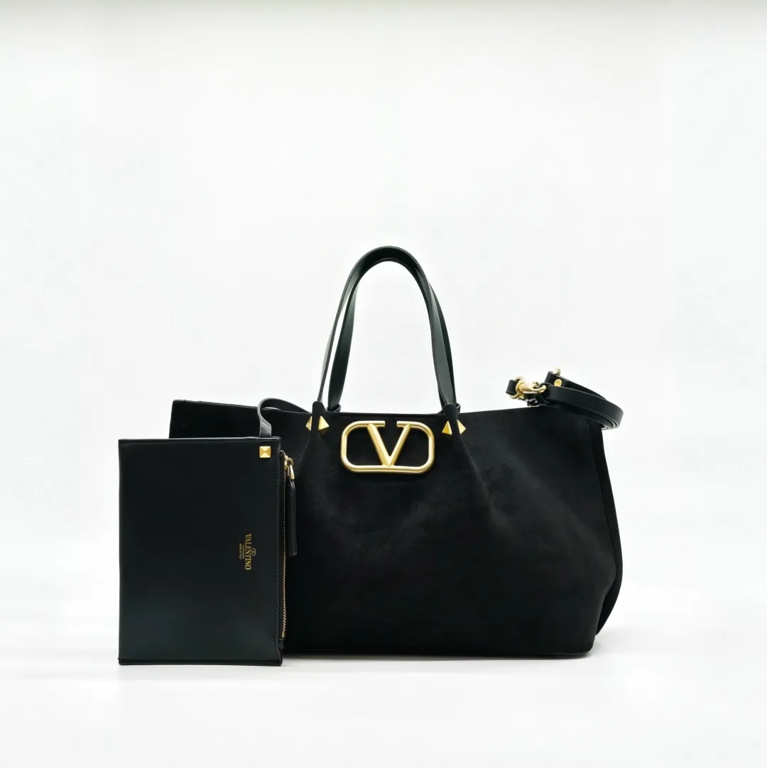 Сумка VALENTINO, замша — фото 1