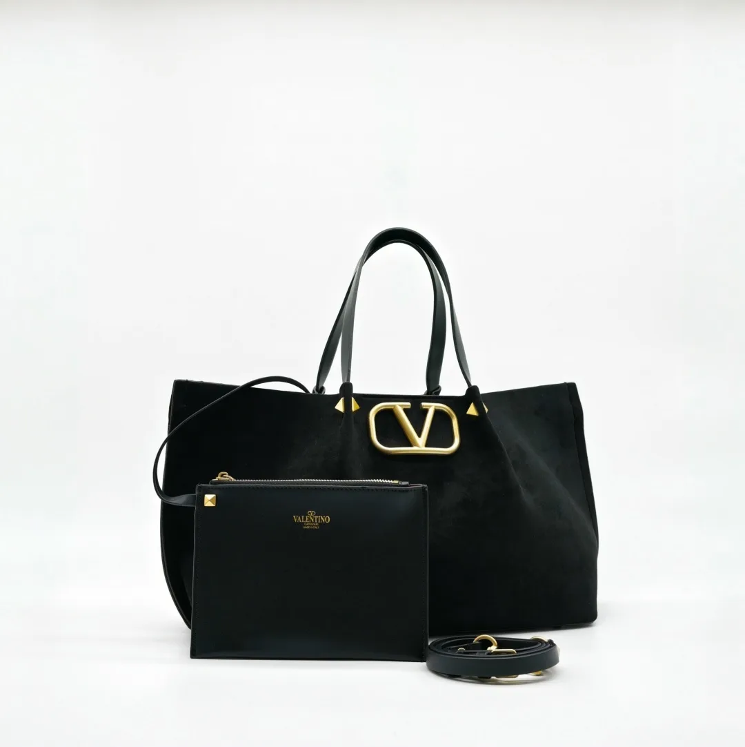 Сумка VALENTINO, замша — фото 2
