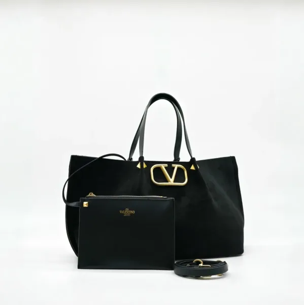Сумка VALENTINO, замша — фото 2