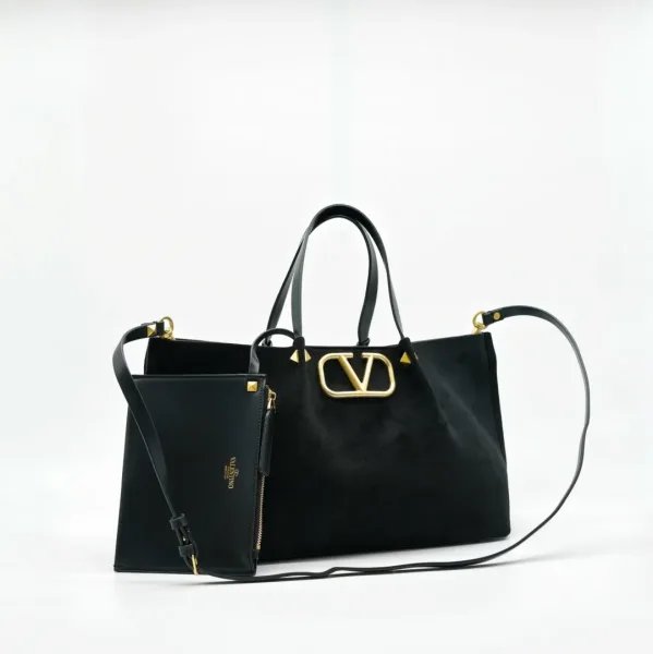 Сумка VALENTINO, замша — фото 3