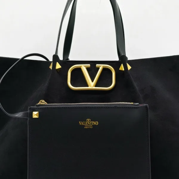 Сумка VALENTINO, замша — фото 5
