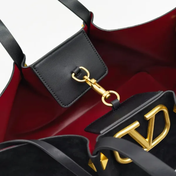 Сумка VALENTINO, замша — фото 6