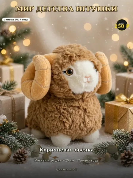 СЫМВОЛ ГОДА ОВЕЧКА — фото 1