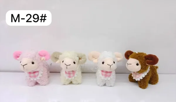 Мягкая игрушка овечка брелки новогодние — фото 9