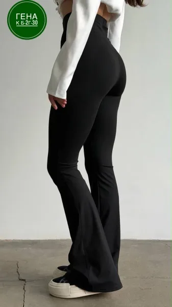 Trend Flare лосины-клеш — фото 3