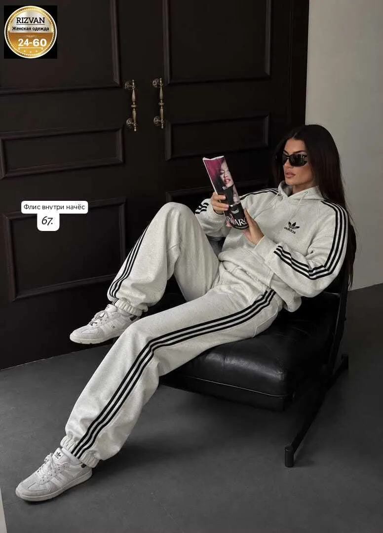 Флисовый костюм Adidas — фото 2