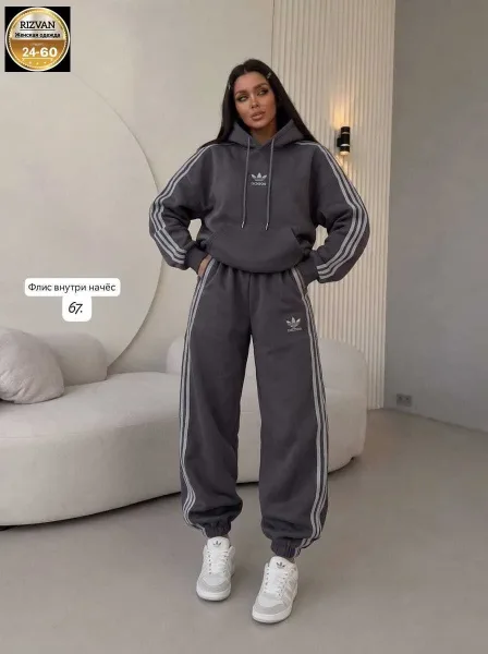 Флисовый костюм Adidas — фото 3