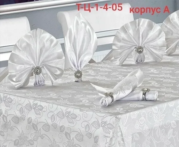 Скатерти комплект 8 салфетка подарочная коробка — фото 7