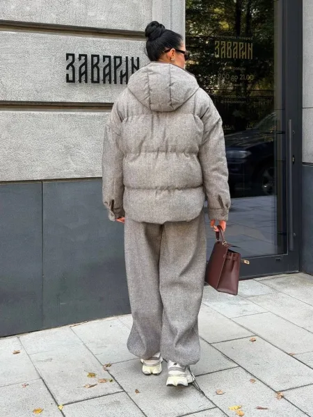 Костюм утеплённый трикотажный на флисе — фото 3