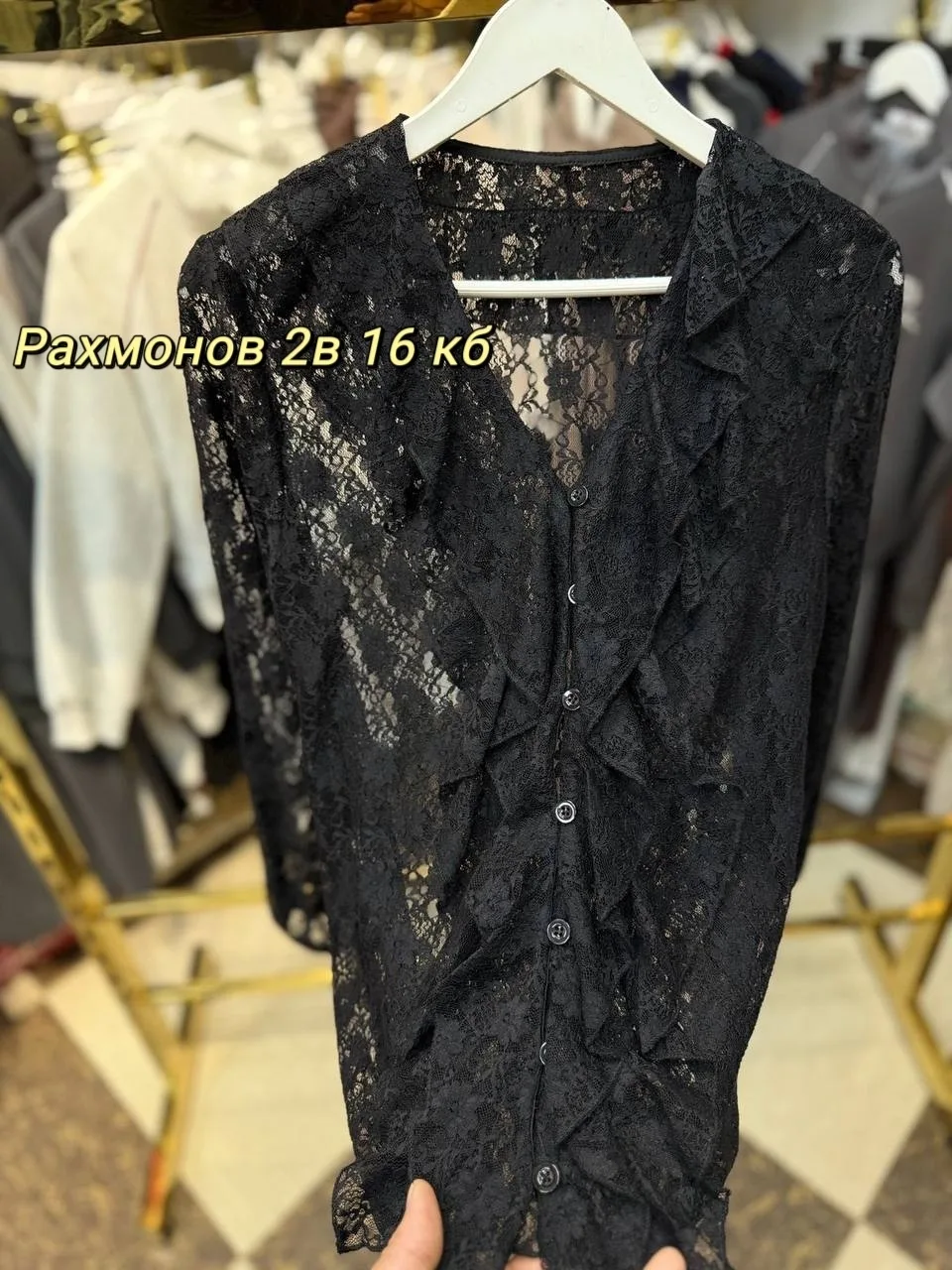 Блузка гипюр — фото 7