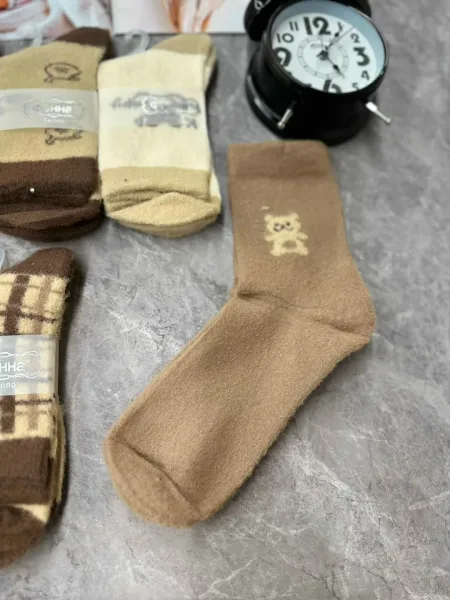 Носки женские из норки — фото 3