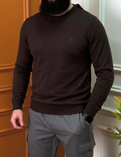 Свитер мужской Loro Piana из 100 хлопка — фото 6
