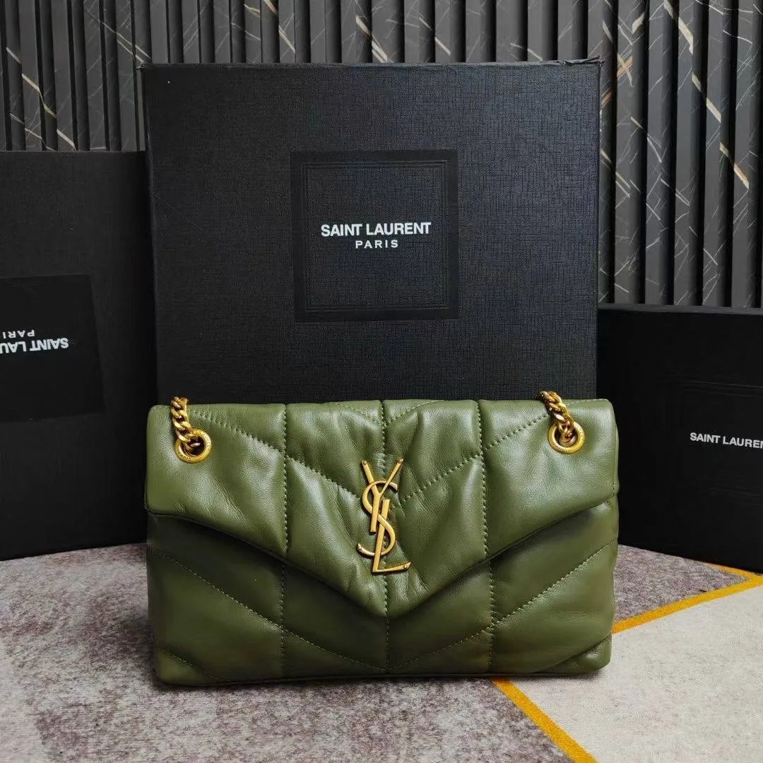 YSL сумка из натуральной кожи — фото 1