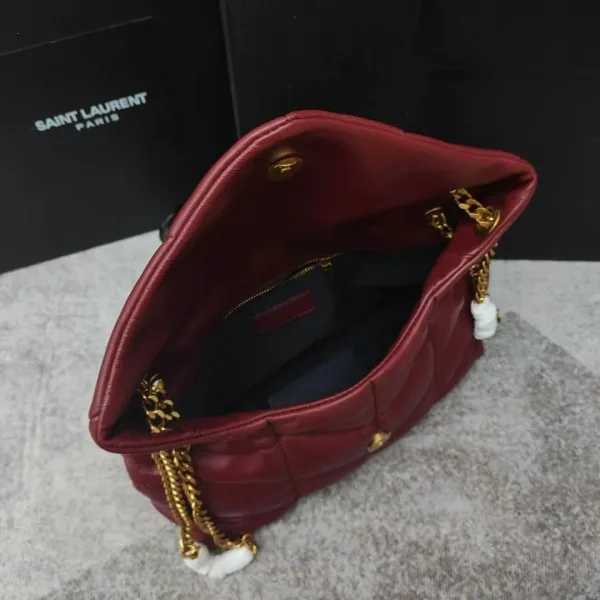 YSL сумка из натуральной кожи — фото 8